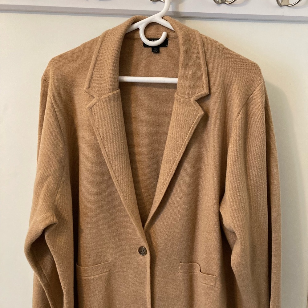 NWOT J. Crew Knit Sweater Blazer/Cardigan